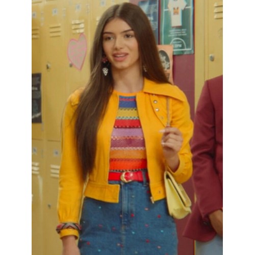 Sex Education Season 2 Ruby Leather Jacket